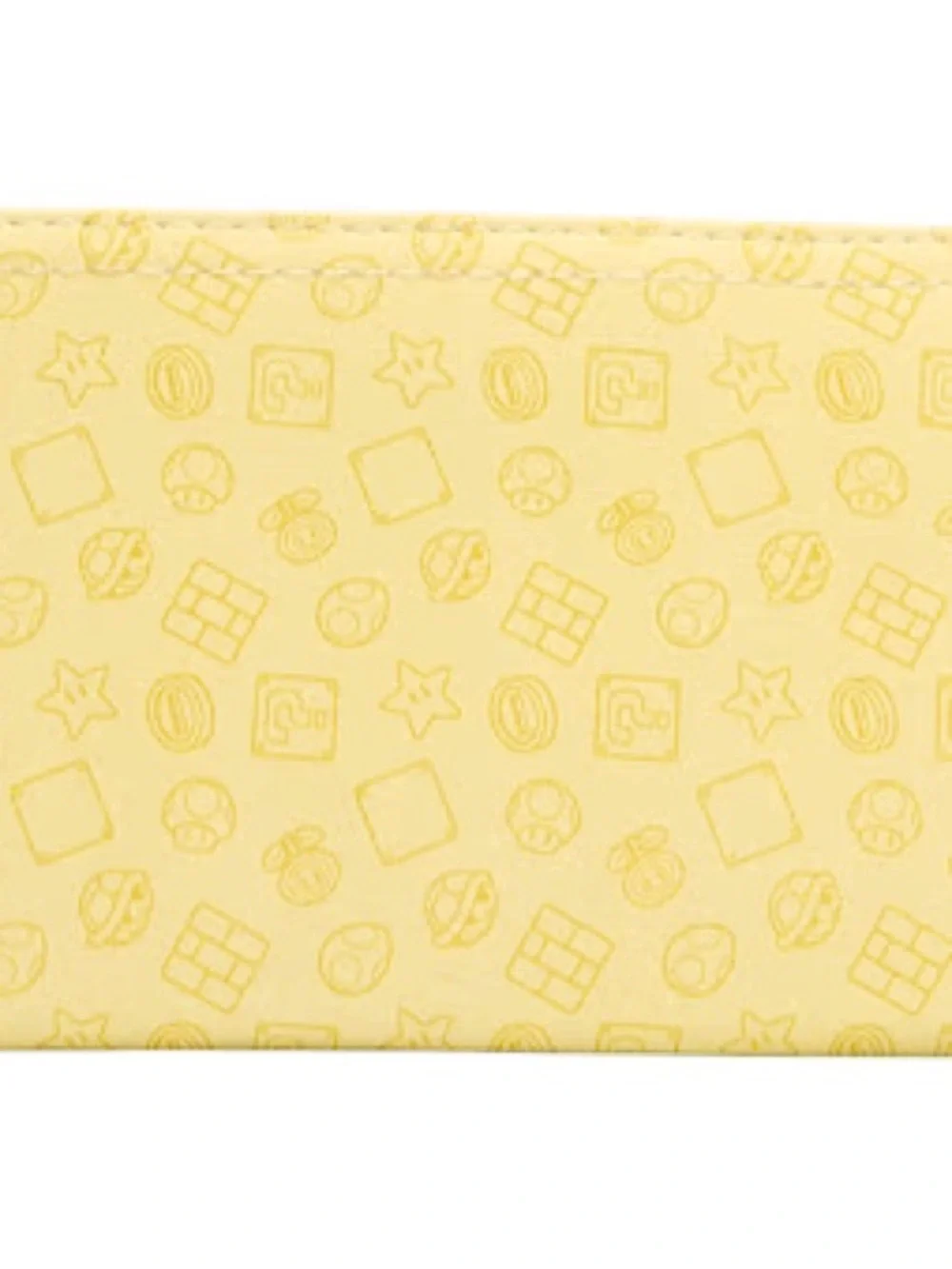 Pale Yellow and Green Yoshi Fun Zippee Pouch Graphic Case